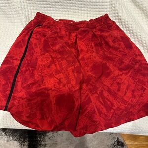 lululemon athletica Red Athletic Shorts
